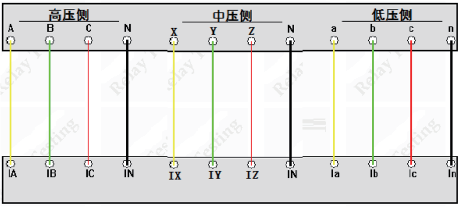 9相差動(dòng)接線(xiàn)方式