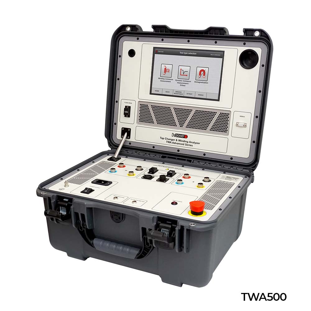 瑞典DV POWER TWA500<a href='http://www.ai1718.com/Cpzx/bianyaqiceshiyi/dvpowertrt.html'>三相变压器</a>有载分接开关测试仪